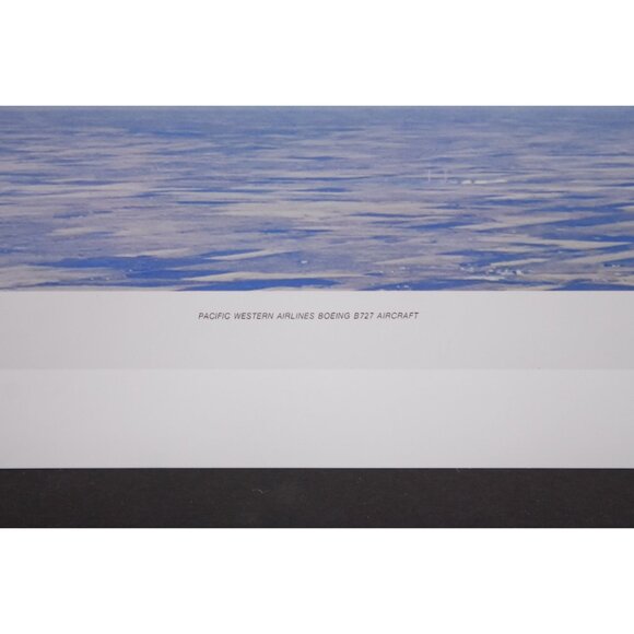 Pacific Western airplane small art poster, vintage aviation photo print - Picture 5 of 7